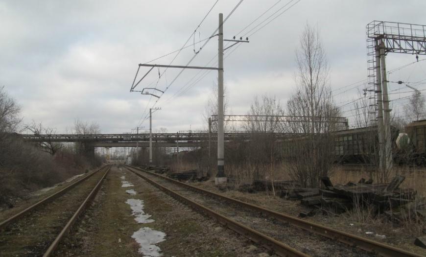 Путепроводная развязка на пересечении Ленинского проспекта и проспекта Народного ополчения на перегоне Предпортовая-Нарвская